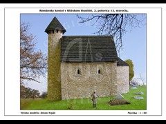 Klížske Hradište - románsky kostol - 2